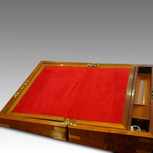 Victorian mahogany writing box