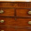 Antique inlaid mahogany chest of drawers