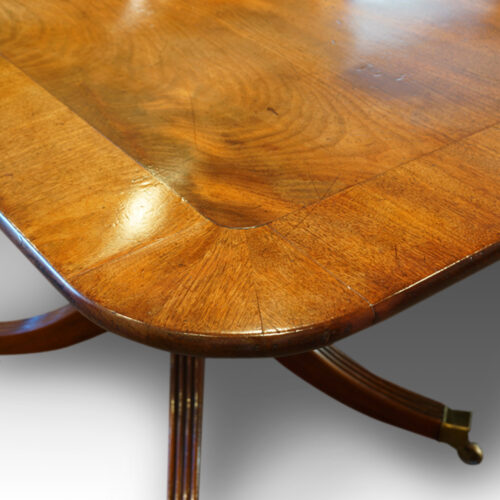 Antique dining table border