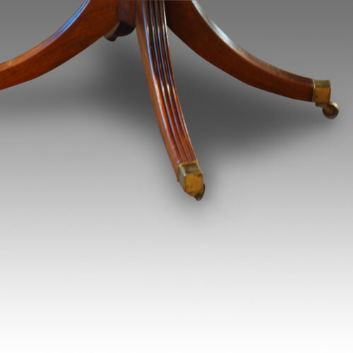 Antique dining table base