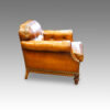 Pair of Edwardian club chairs side