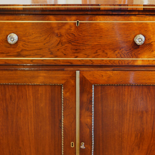 Antique desk front