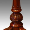 Victorian mahogany shaving stand detail