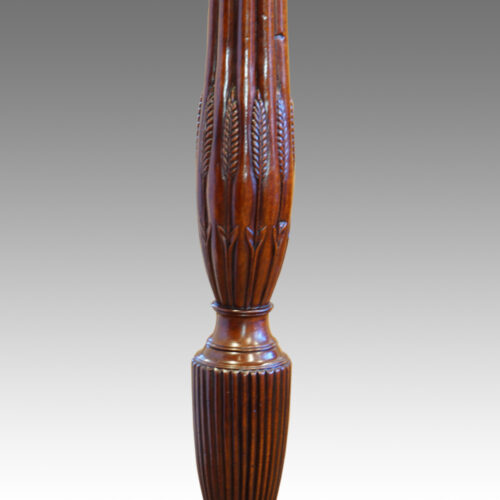 Antique standard lamp
