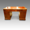 Antique mahogany rear of desk