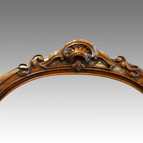 Victorian chair carving