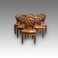 Set of 6 Victorian dining chairs