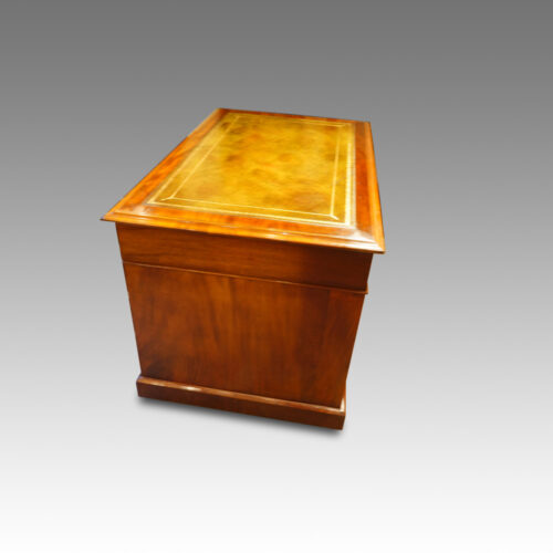 Side view of Victorian writing desk