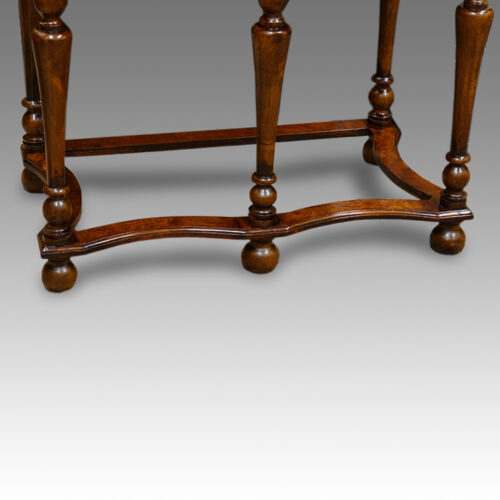 Turned leg base