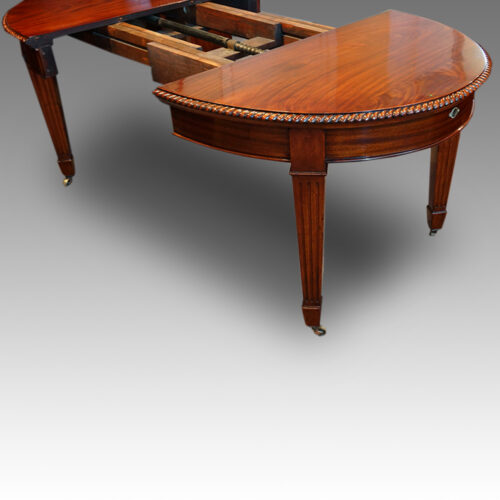 Dining table mechanism