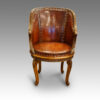 Antique tub desk chair
