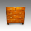 Victorian mahogany campaign chest