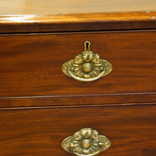 Antique brass handles