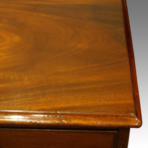 Georgian mahogany top molding