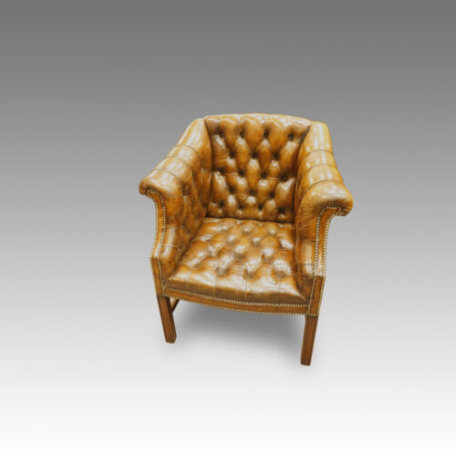 Georgian style library chair