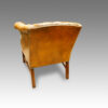 Georgian style library chair rear