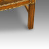 Mahogany leg of reading chair
