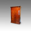 Victorian mahogany 2 door wardrobe full view