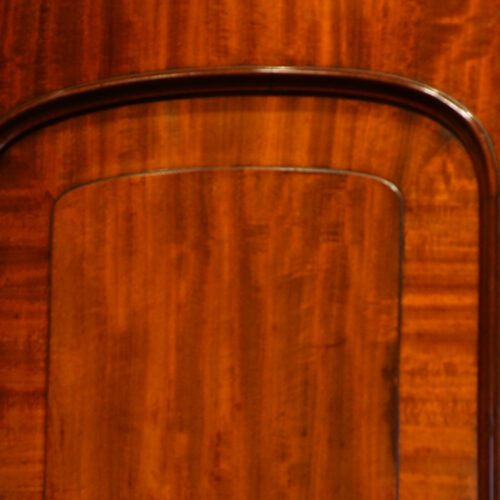 Victorian mahogany 2 door wardrobe panel