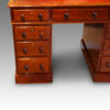 Antique mahogany pedestal desk