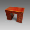 Victorian mahogany pedestal desk top