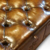 Leather deep buttoning