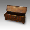 Antique trunk interior
