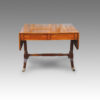 Regency inlaid mahogany sofa table