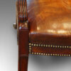 Leg of Antique library chair