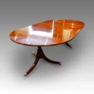 Antique mahogany dining table