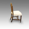 Set 10 Hepplewhite dining chairs side