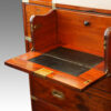 Antique military chest interior shield