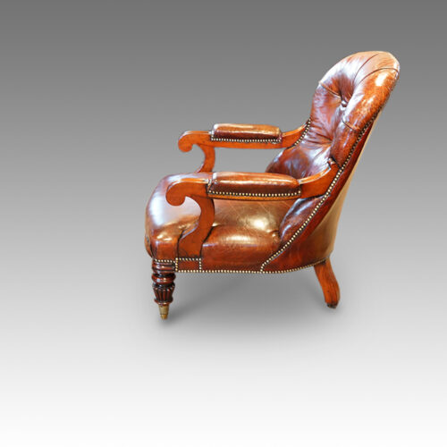 Antique reading chair