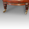Antique reading chair front legs