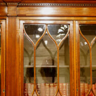 Antique mahogany bookcase