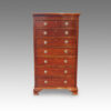 Edwardian inlaid mahogany tall chest