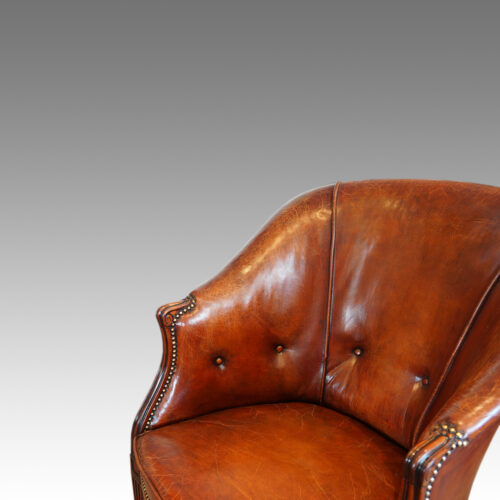 Detail library chair back