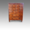 Large Antique mahogany 2 part chest