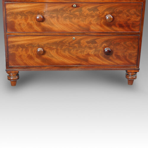 Antique mahogany chest
