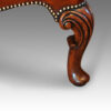 Walnut front leg