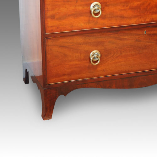 Antique bracket foot