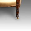 Victorian inlaid rosewood double ended sofa