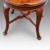 Edwardian oak desk chair base