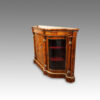 End view of Victorian credenza