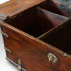 Antique Colonial hardwood merchants chest,1