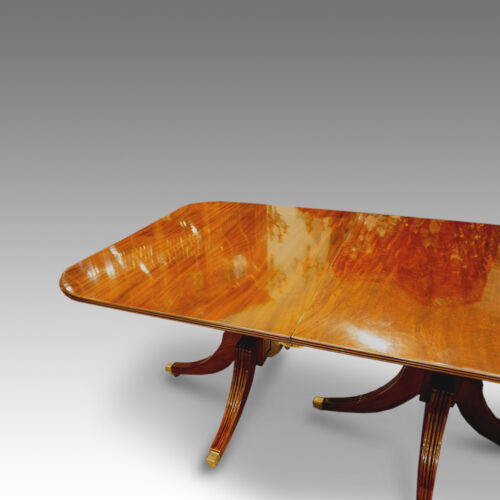 Mahogany dining table