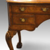 Queen Anne style walnut dressing table