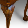 Shell carving to cabriole leg