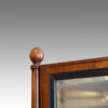 Mahogany finial