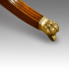Brass paw feet